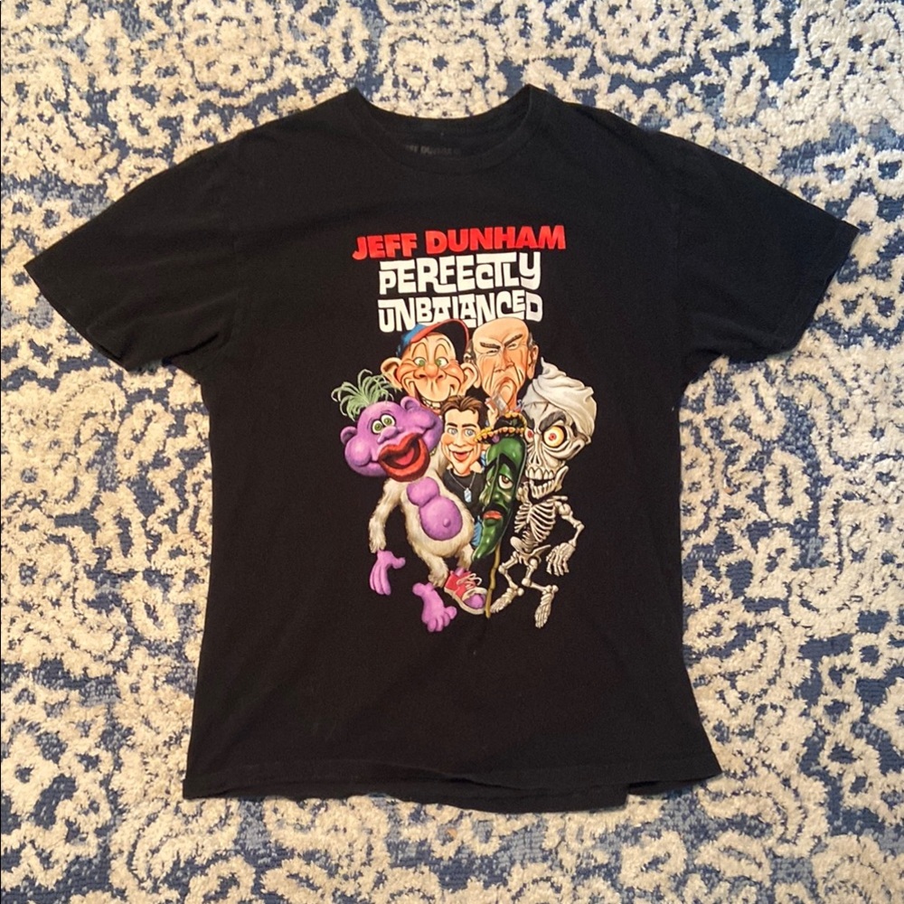Jeff Dunham Perfectly Unbalanced Black T-Shirt